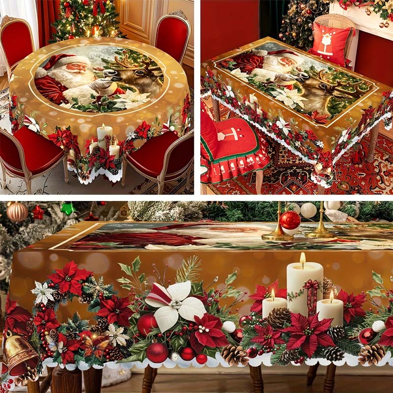 Festive Holiday Table Centerpiece Decor