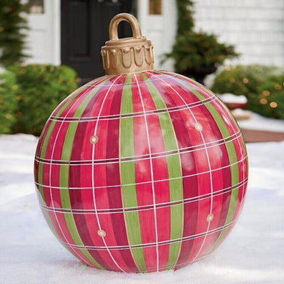 Festive Outdoor Christmas Inflatable Ball Decoration