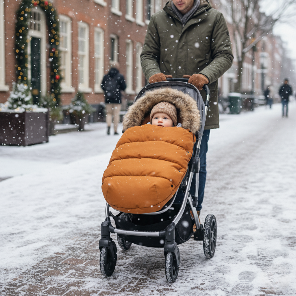 Warm Baby Stroller Footmuff for 0-24 Months