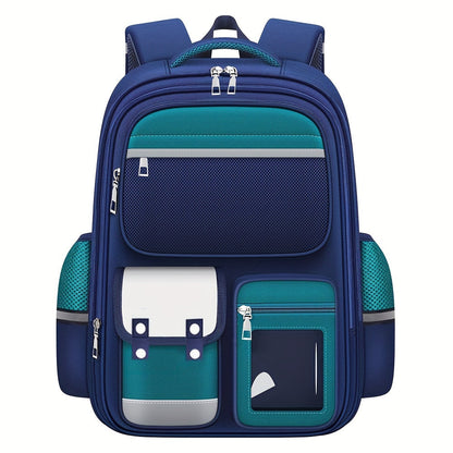 Durable Big Kids' Backpack – Waterproof School Bag with Fun Design - Fesara