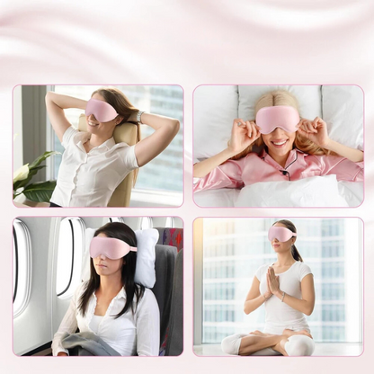 Soft Sleep Mask for Complete Darkness and Rest