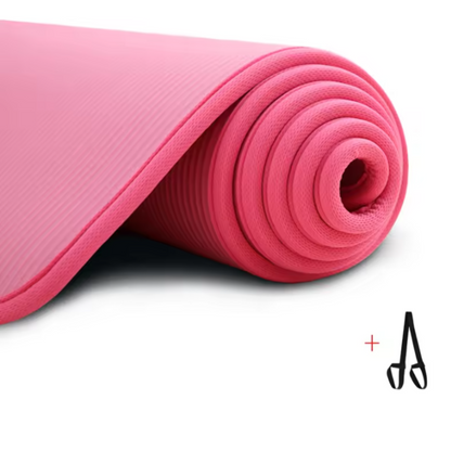 Premium Thick Grip Yoga Mat for Balance and Support