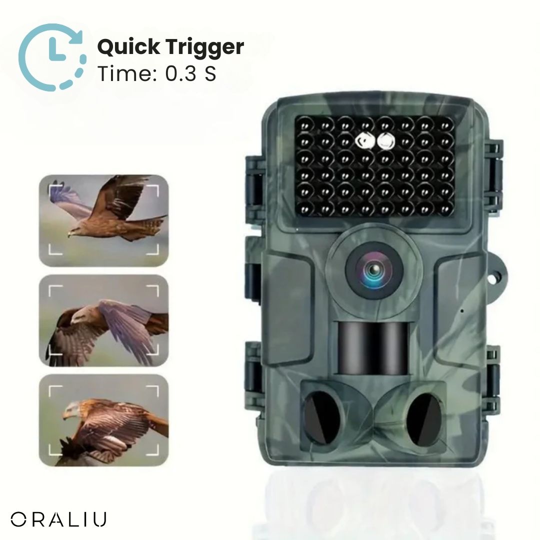 High Definition Outdoor Wildlife Cam - 60MP Wi-Fi Control