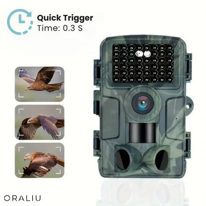 High Definition Outdoor Wildlife Cam - 60MP Wi-Fi Control