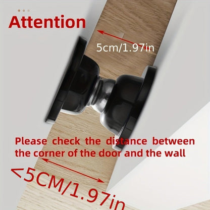 Strong Door Stopper with Magnet Holder