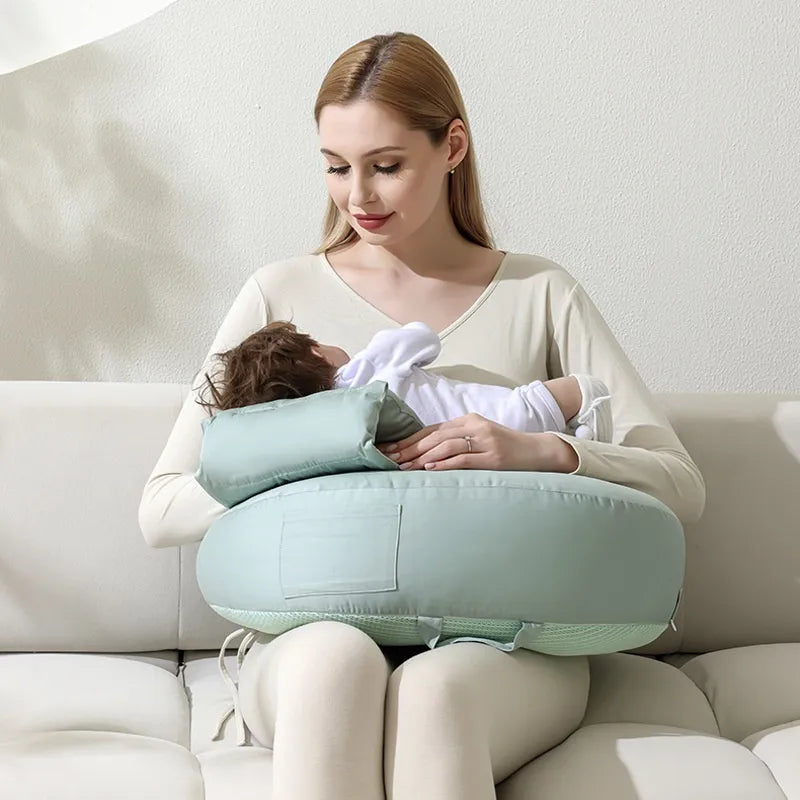 Comfortable Nursing Pillow with Back Support - Fesara