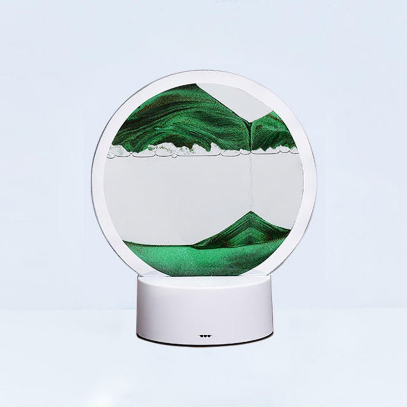 Vibrant Oceanic Art Lamp