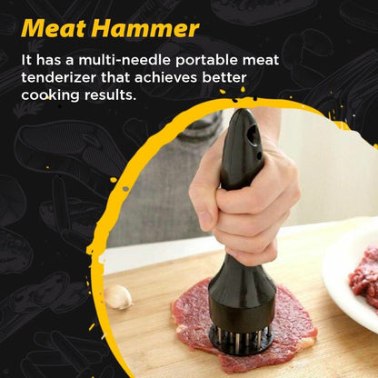 Easy Use Stainless Steel Meat Press Tenderizer Tool