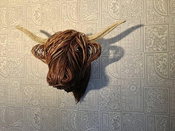 Rustic Farm Cow Wall Art Decor