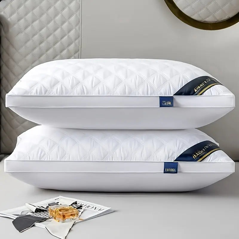 Comfortable Contour Pillows - 2 Pack Soft Support - Fesara