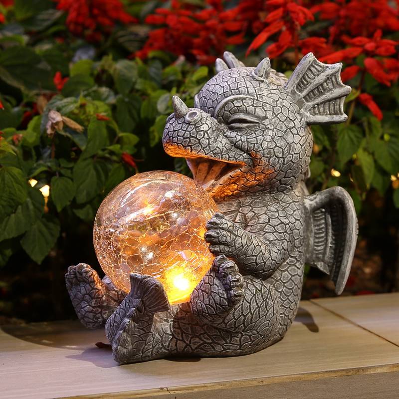 Stylish Dragon Table Lamp with Soft Warm Light