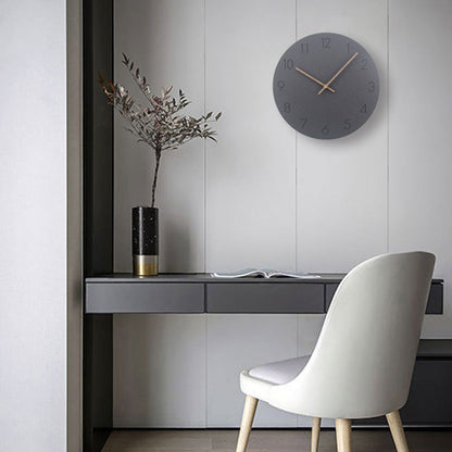 Modern Minimalist Silent Wall Clock