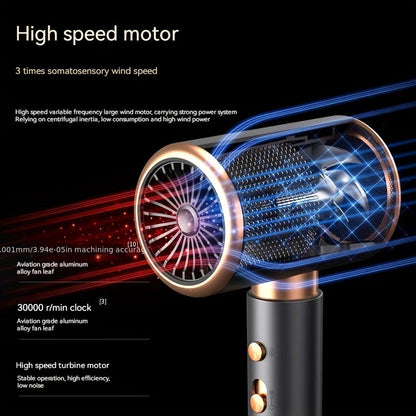 Powerful 2000W Salon Hair Dryer with Dual Air Settings