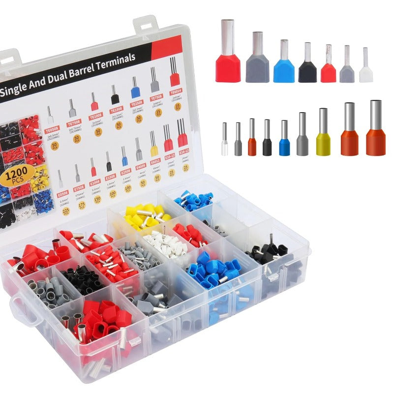 Easy Use Crimping Tool Kit with Adjustable Ferrule