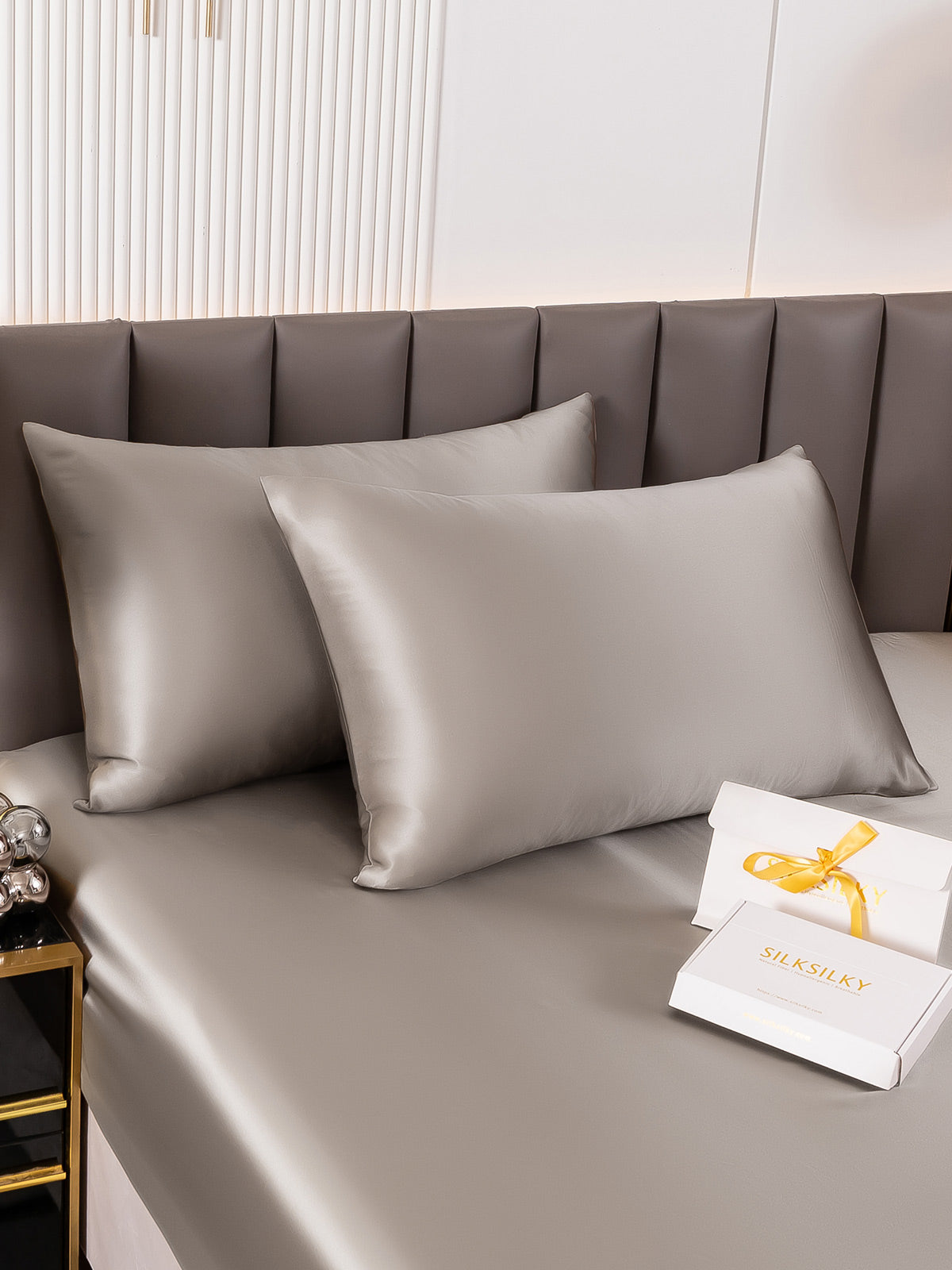 Soft Mulberry Silk Pillow Cases with Concealed Zipper