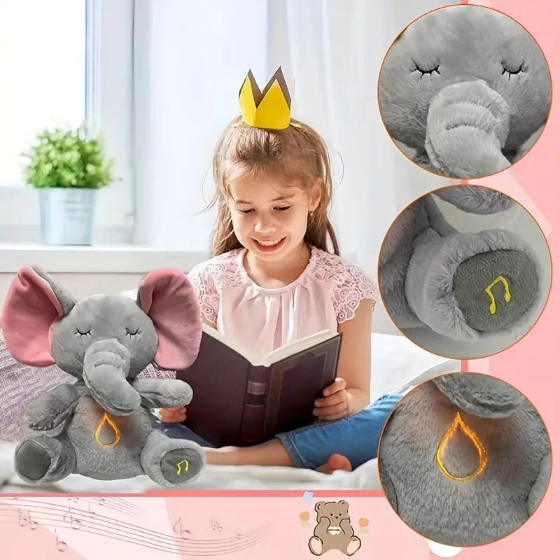 Soft Plush Elephant Sleep Buddy