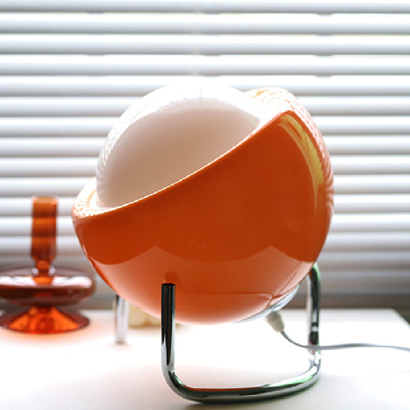 Classic Round Vintage Table Lamp - Fesara