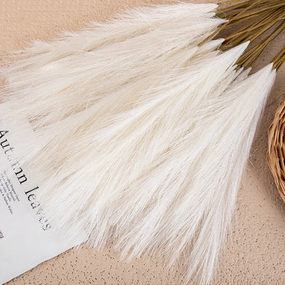 Fluffy Feather Floral Home Decor