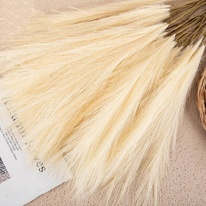 Fluffy Feather Floral Home Decor