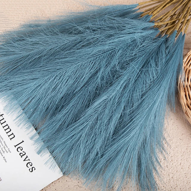Fluffy Feather Floral Home Decor
