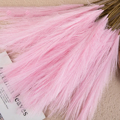 Fluffy Feather Floral Home Decor