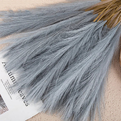 Fluffy Feather Floral Home Decor