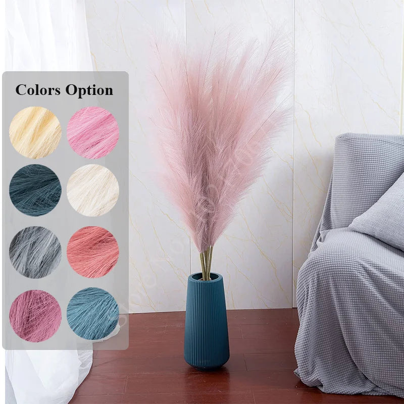 Fluffy Feather Floral Home Decor