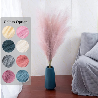 Fluffy Feather Floral Home Decor