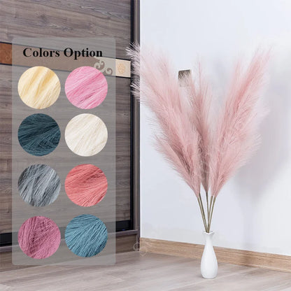 Fluffy Feather Floral Home Decor