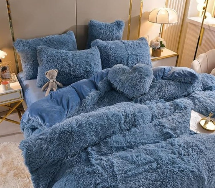 Soft Premium Duvet Cover with Zipper and Tie Down Corners