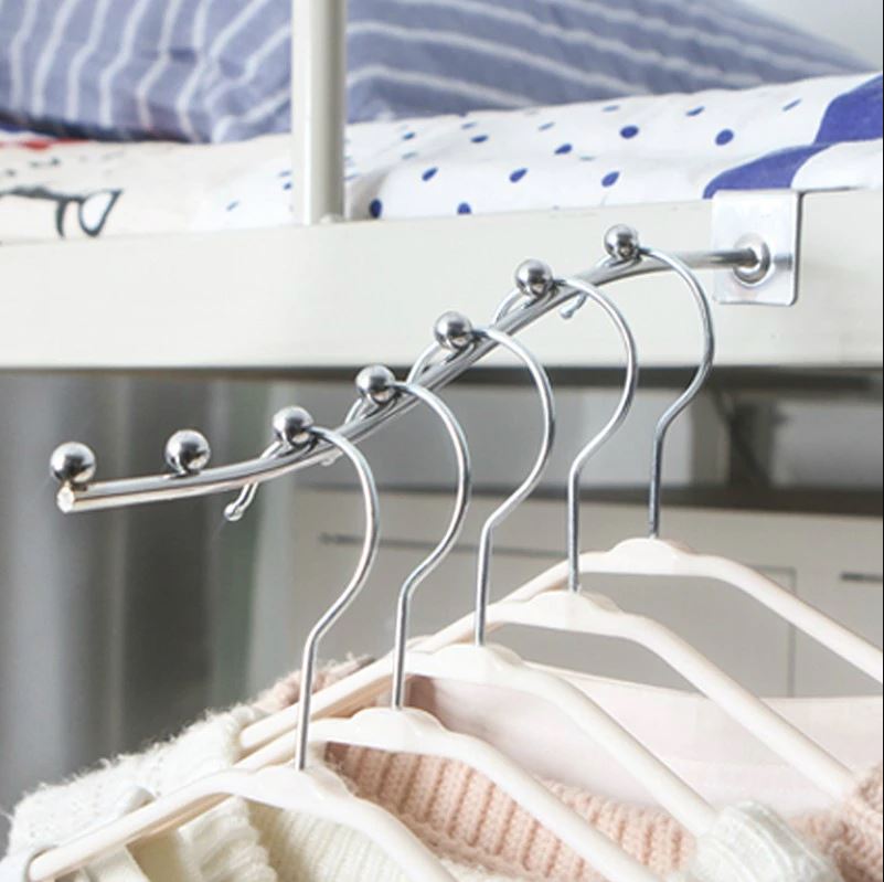 Fesara | 2pcs Foldable Wall Mount Storage Hooks