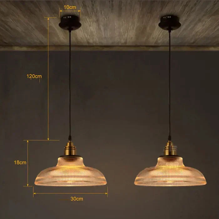 Elegant Glass Pendant Light Fixture
