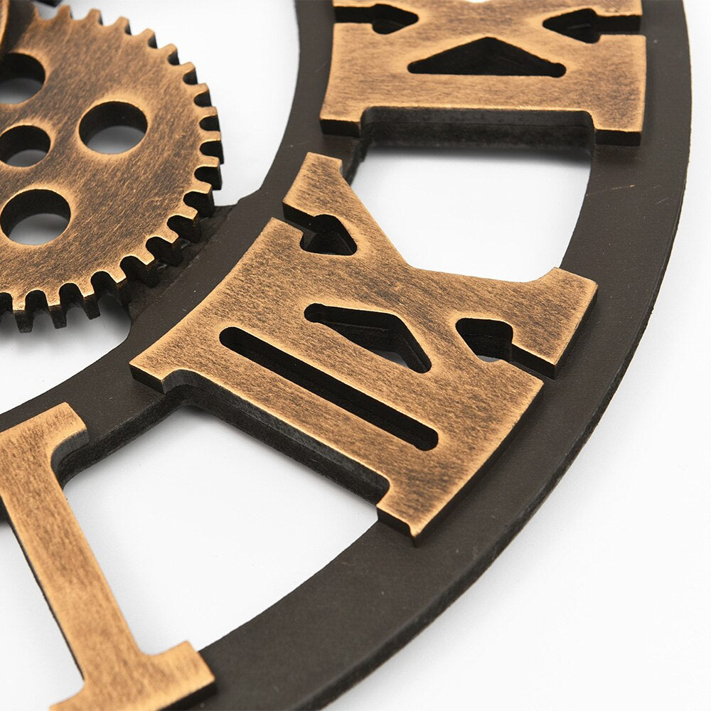 Luxury Gold Large Wall Clock