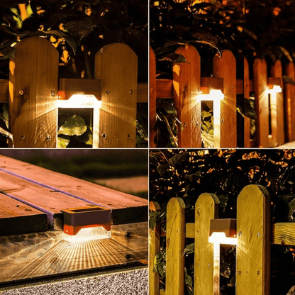 Easy Install Solar Powered LED Garden Lights