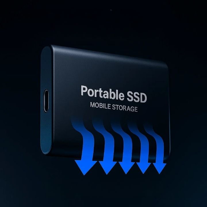 Compact USB External Hard Disk Drive