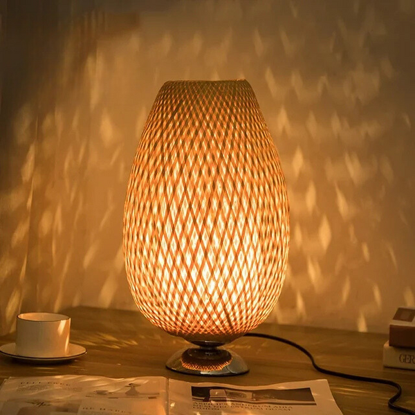 Elegant Wooden Table Lamp