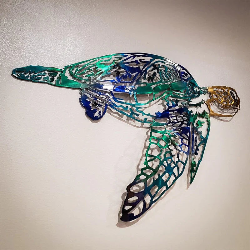 Ocean Animal Metal Decor Ornaments - Fesara