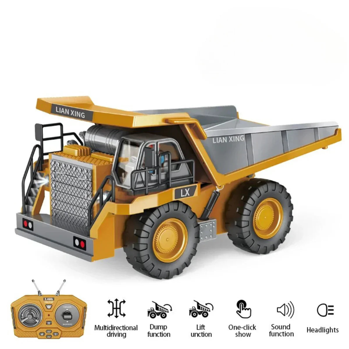 Fesara Kids RC Construction Truck