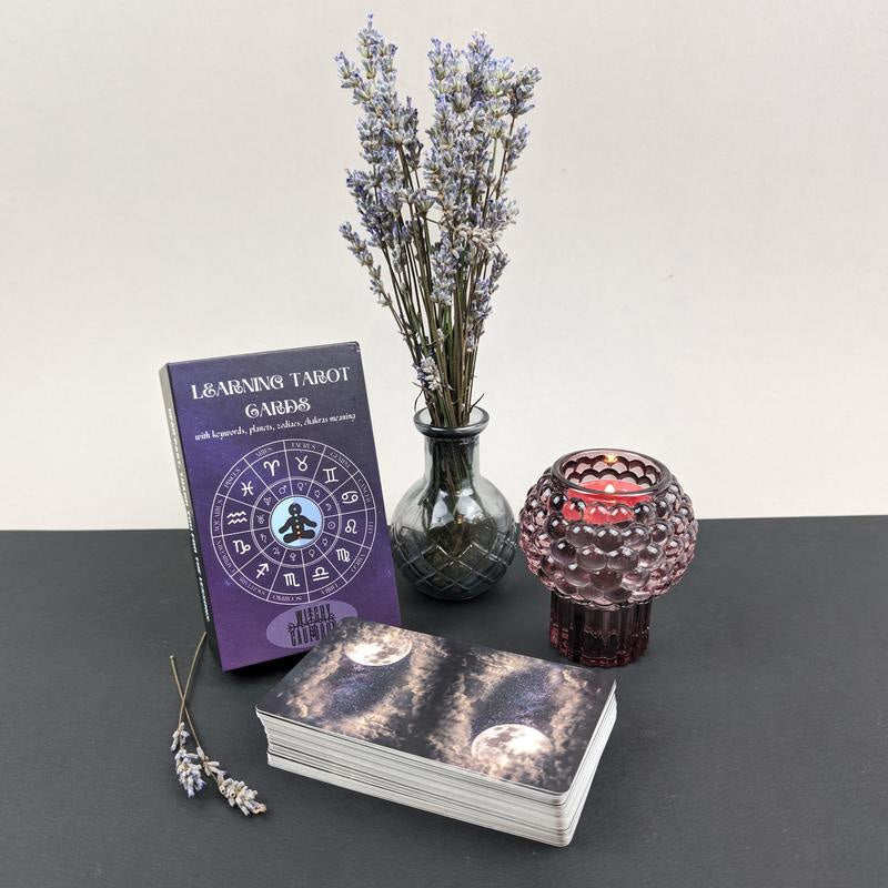Guided Tarot Card Deck with Interpretations