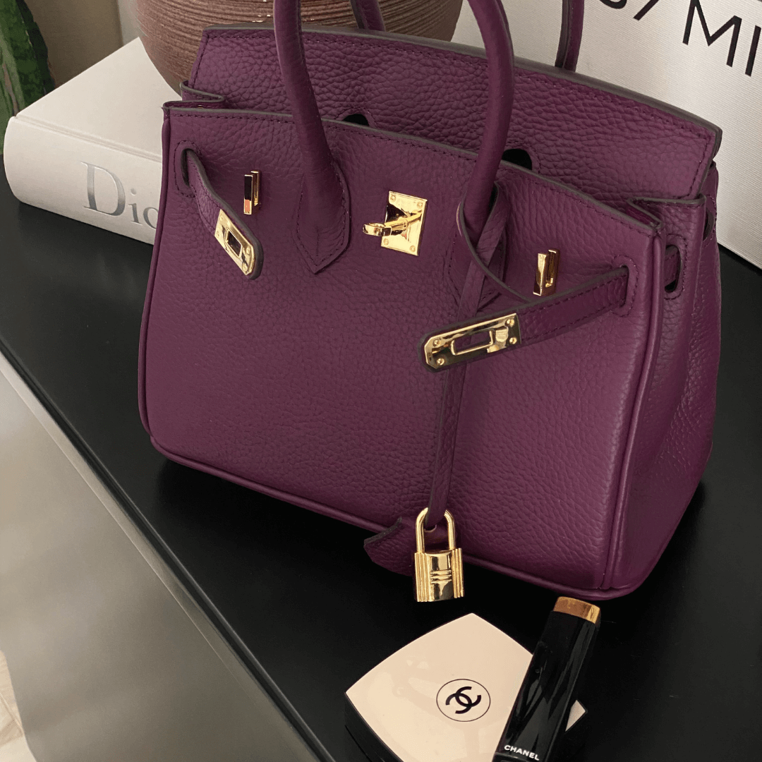 Classic Genuine Leather Tote Bag for Women