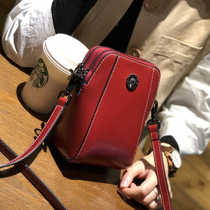 Fesara | Ladies Genuine Leather Phone Pouch