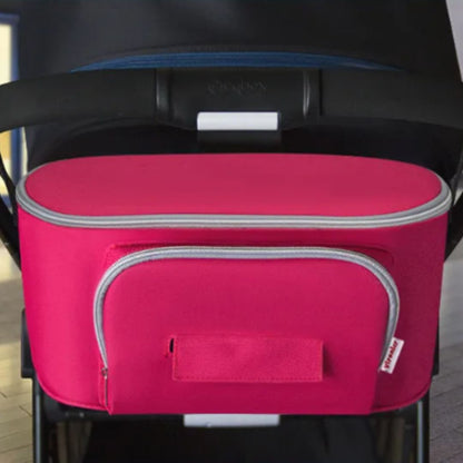 Practical Baby Stroller Bag with Thermal Pocket