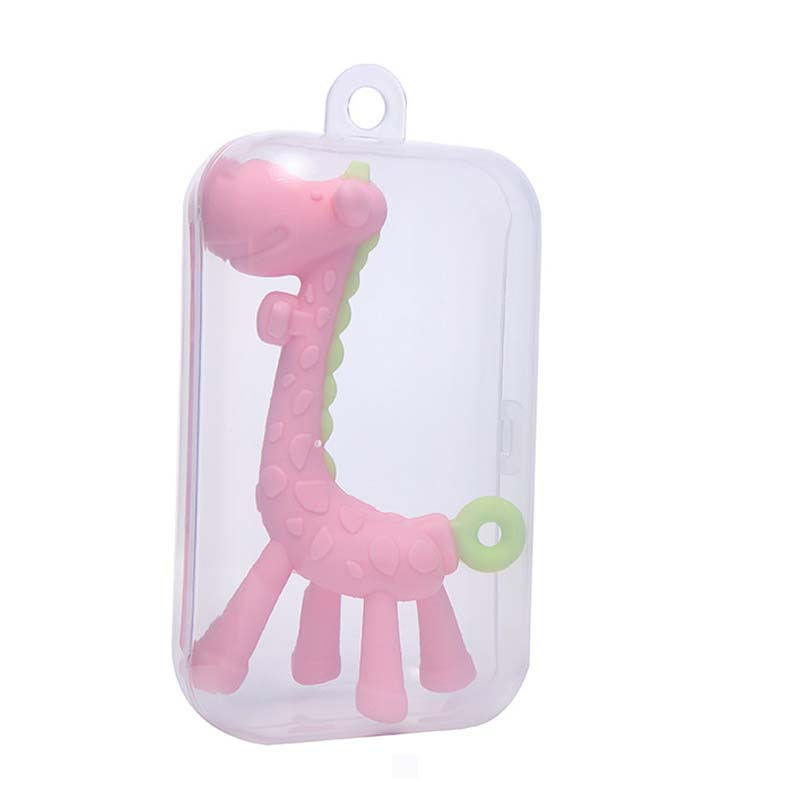Soft Silicone Baby Teether Toy Giraffe
