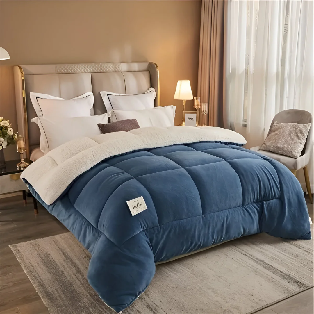 Soft Plush Fleece Duvet Cover