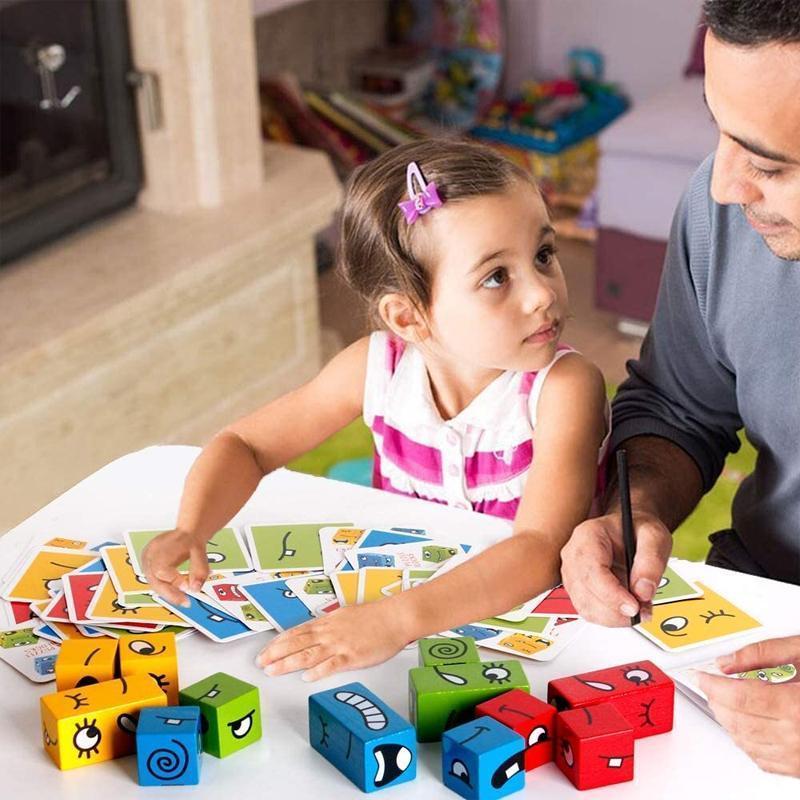 Colorful Interlocking Building Blocks