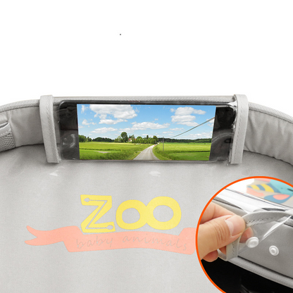 Portable Baby Car Tray with Phone Stand