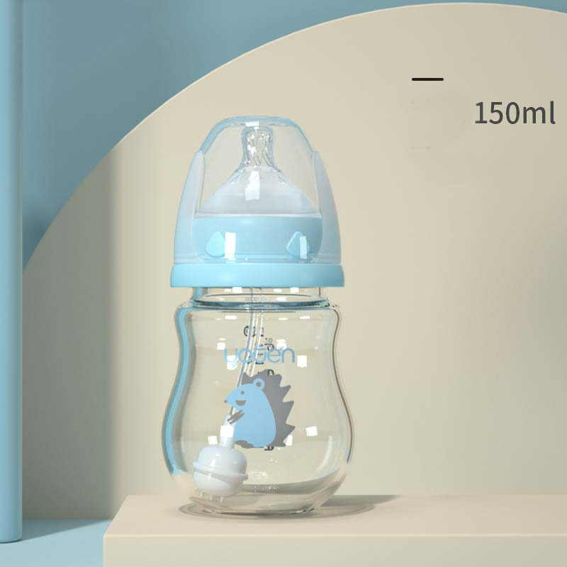 Baby Sippy Bottle with Handles - Soft Silicone & Cute Designs