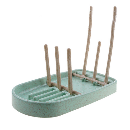 Baby Bottle Drying Rack with Storage Holders