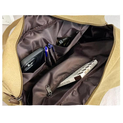Classic | Big Canvas Cross Body Travel Messenger Bag