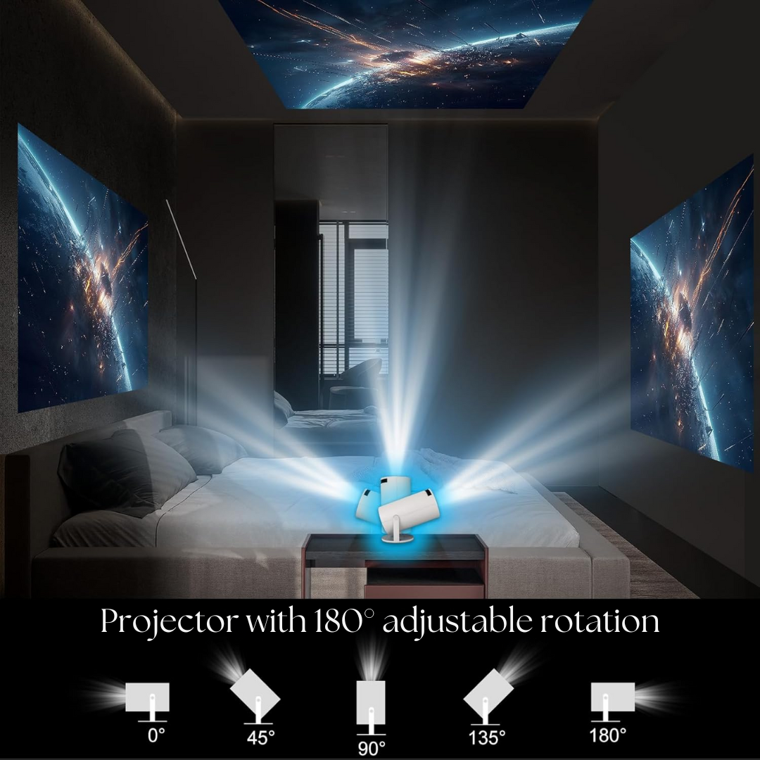 High-Definition 4K Home Theater Projector